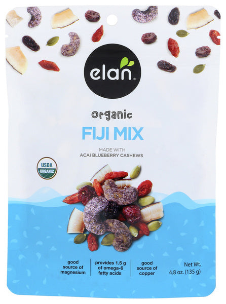 8-PACK OF SNACK TRAIL FIJI MIX 4.8 OUNCE - CASE OF 8