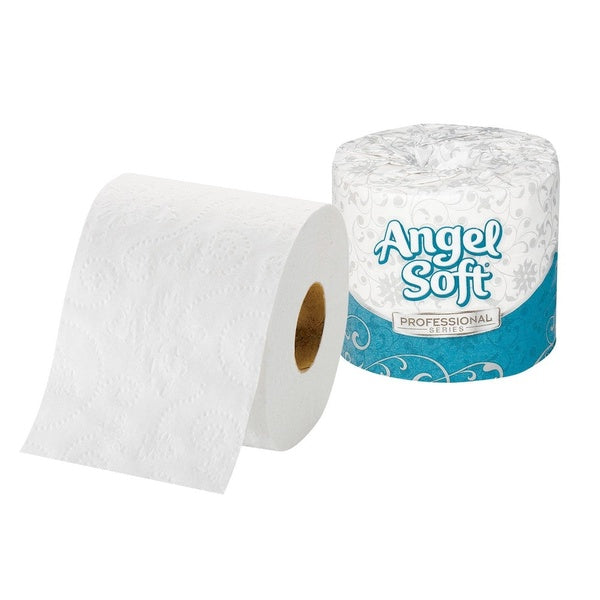 80-PACK OF Tissue Toilet Georgia Pacific Professional 16880 Angel Soft Premium Bathroom Tissue - 2-Ply, Septic Safe, 450 Sheets per Roll, 80 Rolls per Carton - Ideal for Offices and Businesses