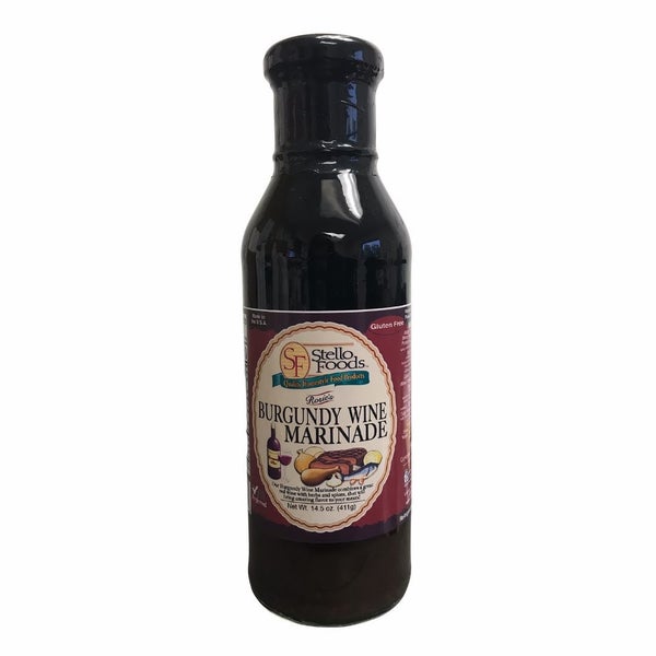 12-PACK OF Marinade Burgundy Wine Rosie's, Stello Foods