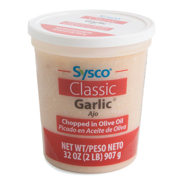 6-PACK OF GARLIC CHOPPED IN OIL OLIVE