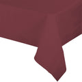 96-PACK OF Tablecover Plastic 54x108 Burgundy