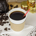 1000-PACK OF Cup Paper Karat 1,000 ct 8 oz Paper Coffee Cups | White | 80 mm