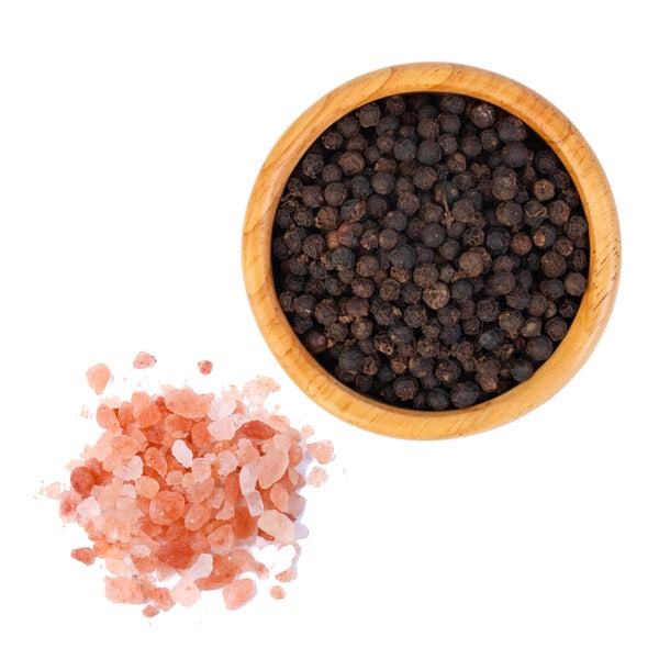 6-PACK OF Salt Spice Coarse Peppercorn Himalayan Chef Salt and Pepper, Square Grinder Set,