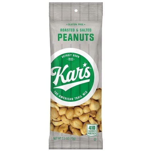 36-PACK OF Roasted And Salted Peanuts Kar'S (Nuts), 3 - 12 - 2.5 Oz