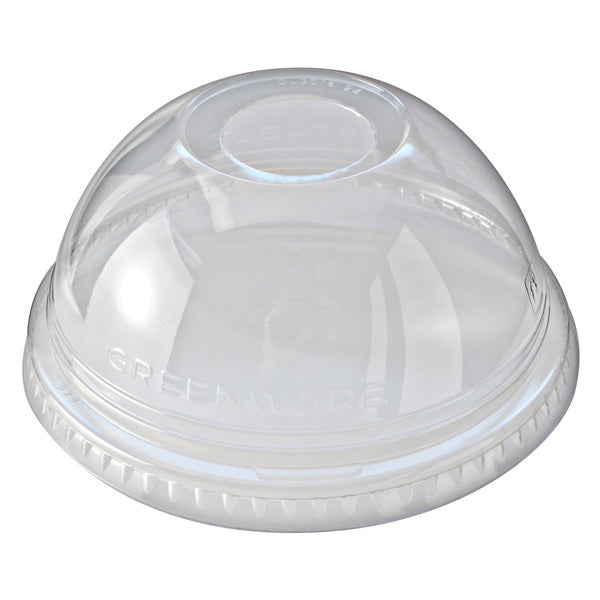 1000-PACK OF LID PLAS DOME W/HOLE F/16OZ