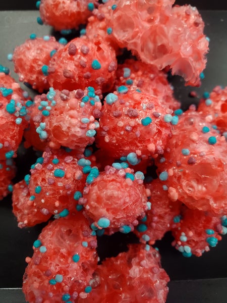 6-PACK OF Candy Freeze Dried Space Balls - Berry, Lumberjack's Arctic Treats