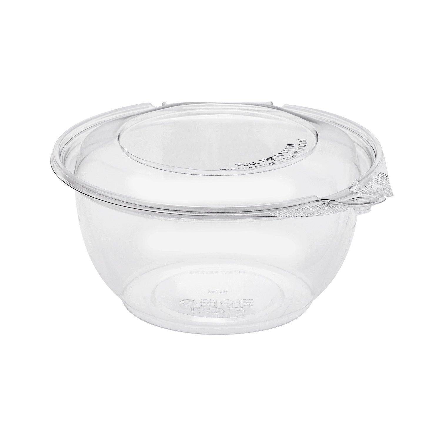 240-PACK OF Bowl Food Karat 240 sets 32 oz Disposable Tamper Resistant Hinged Salad Bowls | PET