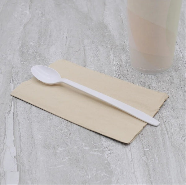 1000-PACK OF Spoon Soda Karat 1,000 ct PP Plastic Heavy Weight Soda Spoons, White