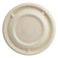 500-PACK OF Bowl Lids Compostable Fiber Lids for World Centric 12 oz Round Fiber Bowls | 500 count