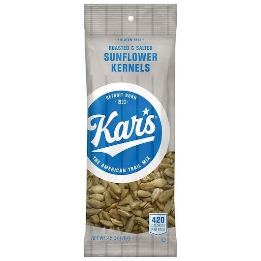 36-PACK OF Sunflower Kernels Kar'S (Nuts), 3 - 12 - 2.5 Oz