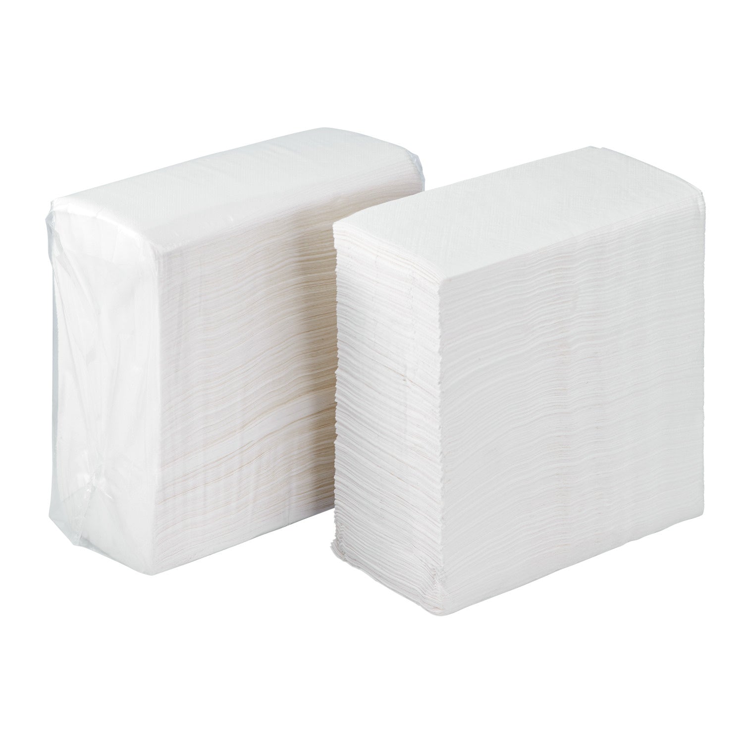 10000-PACK OF Napkin Paper Karat 10,000 ct 13.5" x7" Tall Fold Dispenser Napkins, White