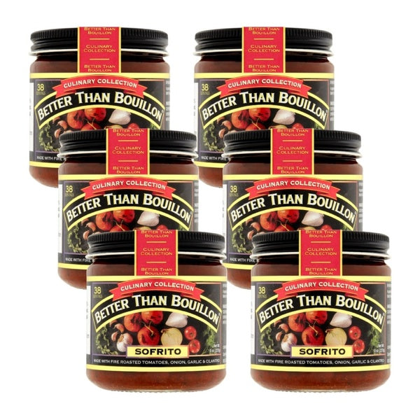 6-PACK OF Soup Base Sofrito Better Than Bouillon 8 oz