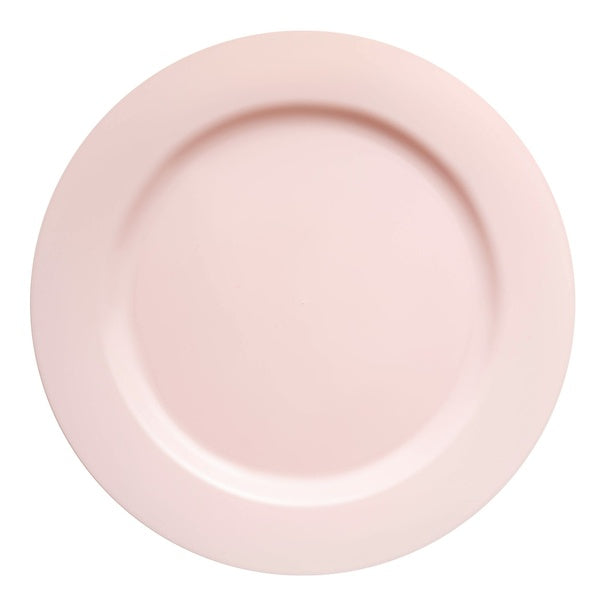 24-PACK OF Plate Appetizer 7.5" Matte Pink