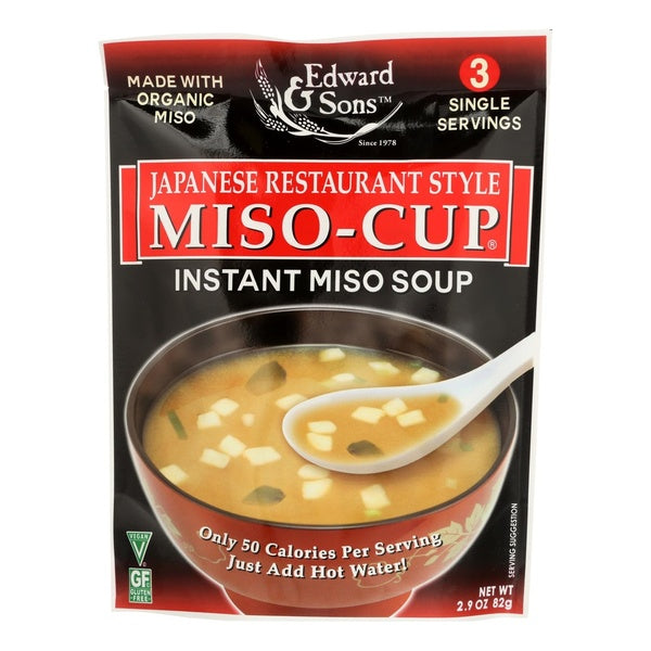 6-PACK OF SOUP MISO JAPANESE RESTAURANT STYLE, INSTANT