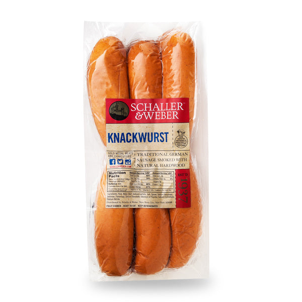 3 LB-PACK OF SAUSAGE KNACKWURST CKD 4X1
