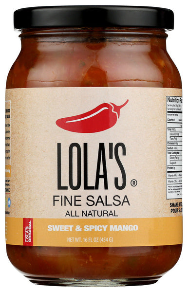 6-PACK OF SAUCE SALSA SWEET & SPICY MANGO 16 OUNCE - CASE OF 6