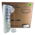 1000-PACK OF Plastifar 18431 PET Lids, Fits 5 oz and 8 oz Sundae Cup, 100/Sleeve, 10/Sleeves/Carton