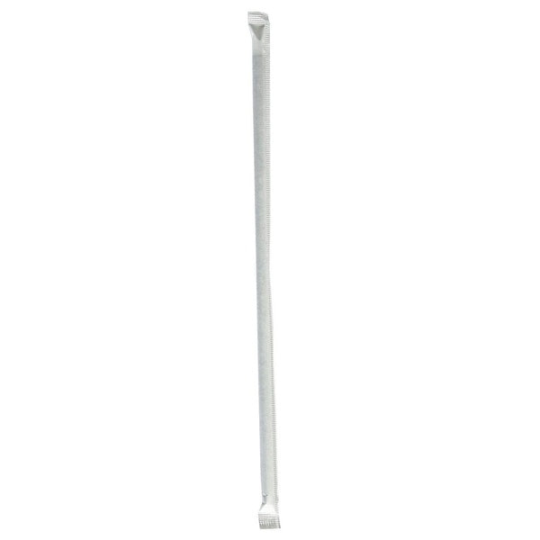 1200-PACK OF Straw Plastic Boardwalk BWKGST1025BK 10.25-Inch Sanitary Polypropylene Giant Straws - Black (Pack of 1200)