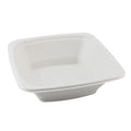 400-PACK OF BOWL SALAD COMPOSTABLE MOLDED FIBER SQUARE 24 OZ DISPOSABLE