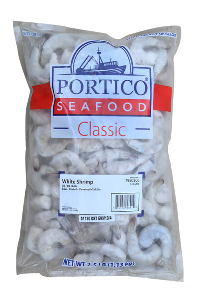 2.5 LB-PACK OF SHRIMP WHT P&D TLON 31/40