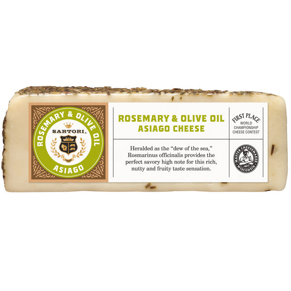 12-PACK OF CHEESE ASIAGO RSMRY OLV OIL RE