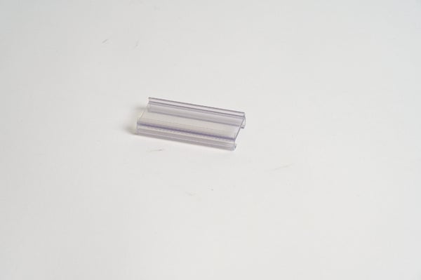 EACH-PACK OF HOLDER LABEL SHELF CLIP BLK