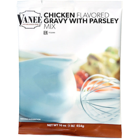8-PACK OF Chicken Flavored Gravy Mix Vanee, 8 - 16 Oz