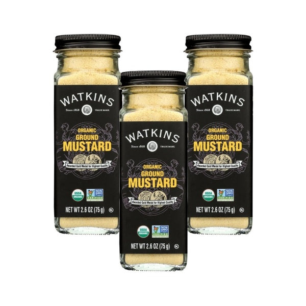 12-PACK OF Spice Mustard Ground Organic 2.6 oz 12 Pack