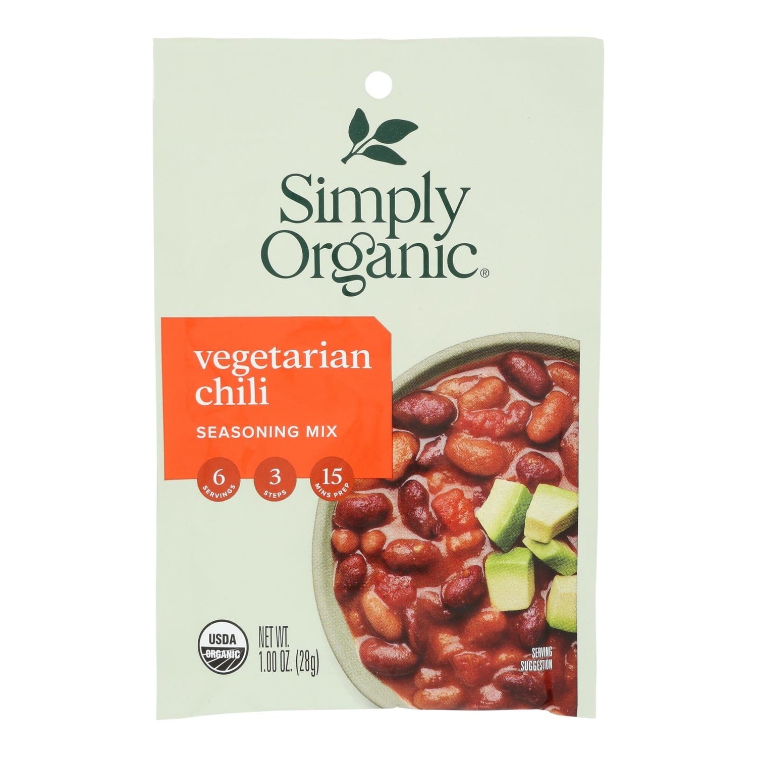 12-PACK OF SEASONING CHILI VEGETARIAN MIX