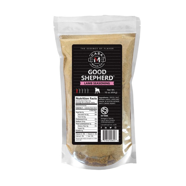 6-PACK OF Seasoning Lamb Good Shepherd Bulk Bag, Casa M Spice