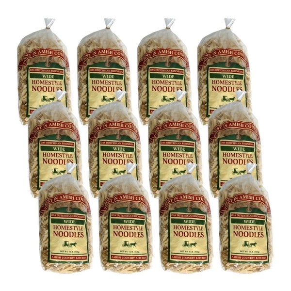 12-PACK OF Noodle Egg Wide Essenhaus 16 oz