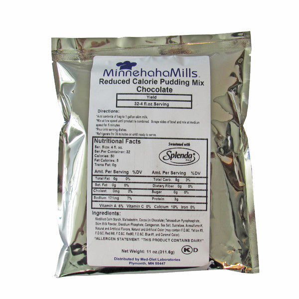 6-PACK OF MIX PUDDING CHOC REDUC CAL SF