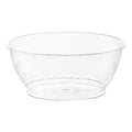 24-PACK OF Bowl Plastic 6 oz. Clear Floral Round