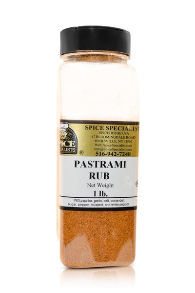 12-PACK OF Pastrami Rub - Southern BBQ Style - 12 Pack of 1 lb. Containers