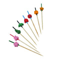 20-PACK OF PICK BAMBOO ASST DESIGN 3.5IN