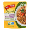 6-PACK OF Rice Brown Roasted Garlic Tasty Bite 8.8 oz