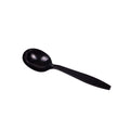1000-PACK OF Spoon Soup Karat 1,000 ct PS Plastic Extra Heavy Weight Soup Spoons, Black