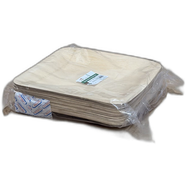 50 CT-PACK OF PLATE SQUARE BAMBOO