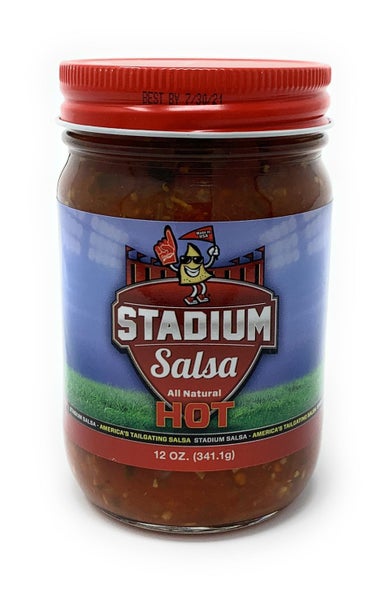 12-PACK OF Dip Salsa Hot Stadium Salsa
