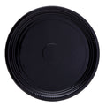 25-PACK OF TRAY PLAS BLK CATER RND 16IN