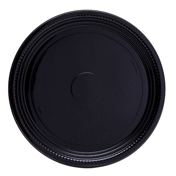 25-PACK OF TRAY PLAS BLK CATER RND 16IN