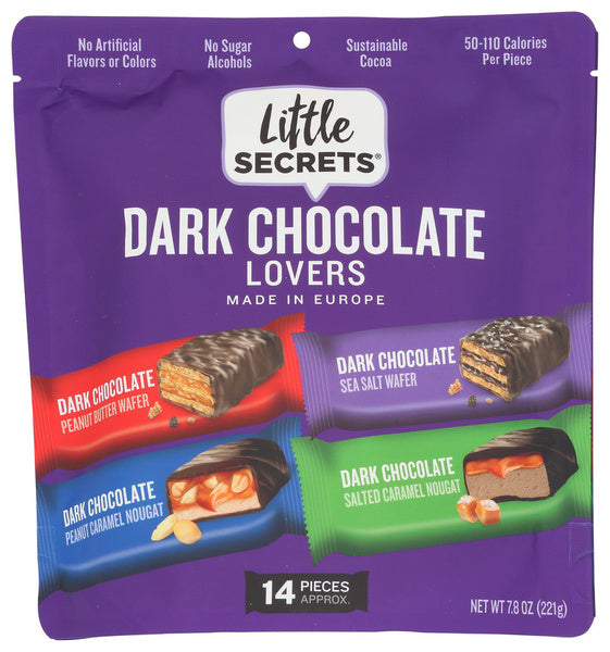 6-PACK OF Snack Bar Little Secrets 7.8 oz