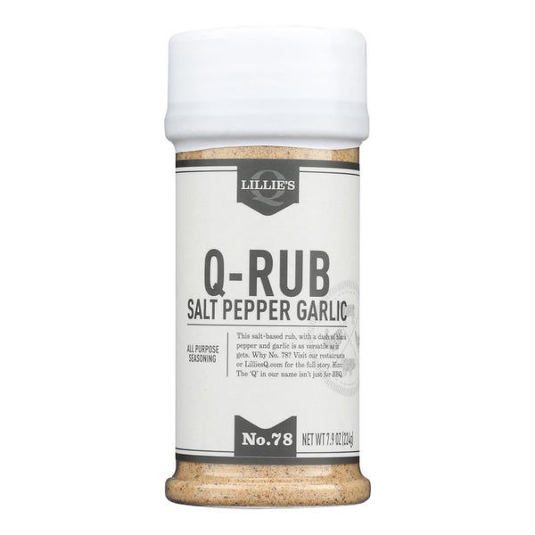 6-PACK OF Seasoning Rub Q Lillie's Q 7.9 oz