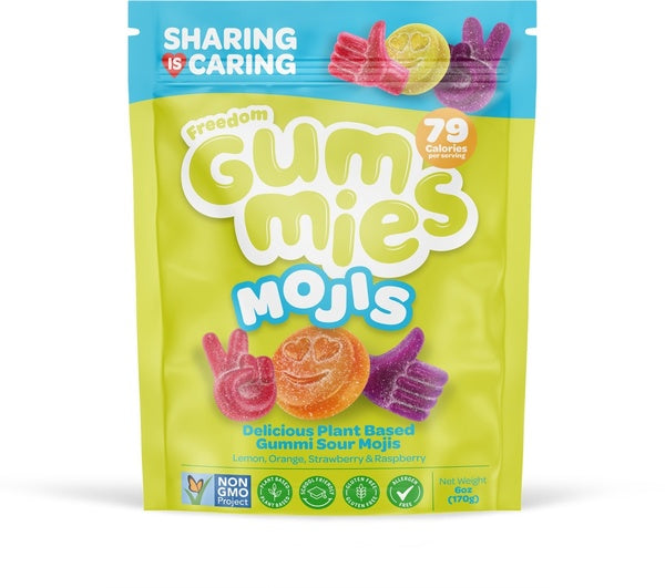 10-PACK OF Candy Gummies Freedom Mojis, LBB Imports