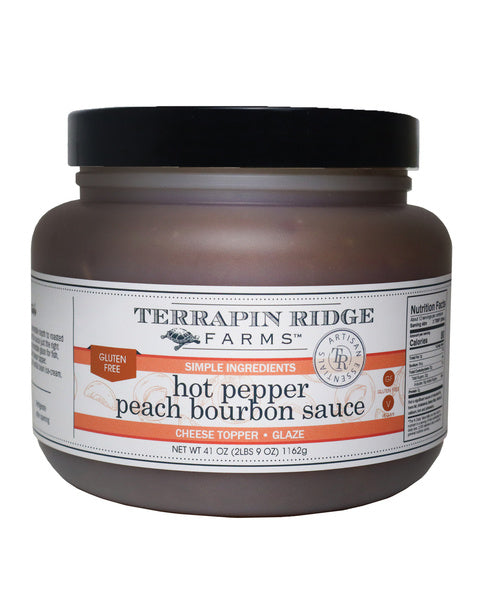 4-PACK OF SAUCE BOURBON HOT PEPER PEACH