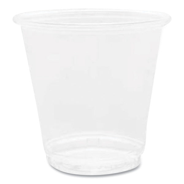 2500-PACK OF Cup Plastic Karat C-KC3 Clear PET Plastic Cups - 3 oz, 2500 Count for Bubble Tea, Coffee Shops, and Restaurants
