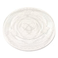 1000-PACK OF Lid Flat Boardwalk BWKPET912STRAW Crystal-Clear Cold Cup Lids - Perfect Fit for 9 oz. Squat and 12 oz. PET Cups (1000 Count)
