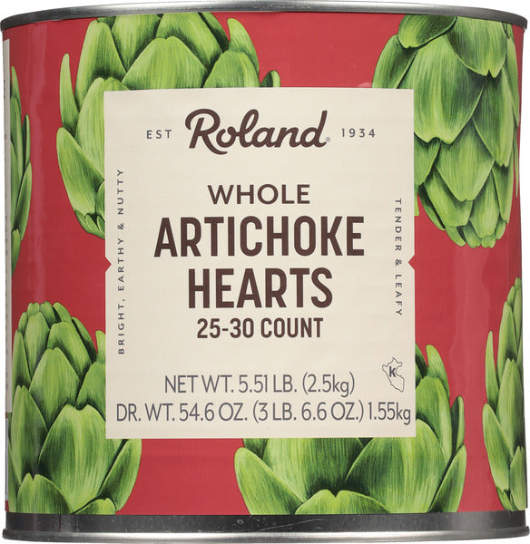 6-PACK OF ARTICHOKE HEART 25/35 CT IMP