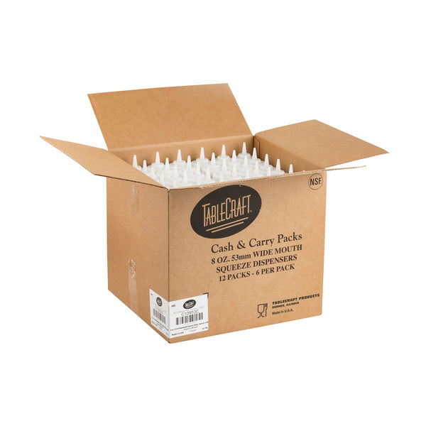 72 CT-PACK OF DISPENSER CONDMT WMSQZCLR 8OZ