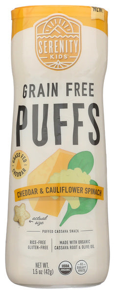 6-PACK OF Snack Puff Serenity Kids 1.5 oz